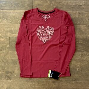 New Irideon Ride On Tee, Size S.